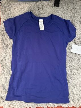 Athleta Women's Short Sleeve Active Tee - Royal Purple